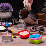 HABFHN Candle Making Kit, Scented Candles, Soy Wax and Accessory DIY Set for The Making of Candle Scented