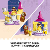 LEGO DUPLO Disney Belle's Ballroom 10960 Building Toy for Kids Aged 2+; Princess Belle, Lumiere, Cogsworth and Chip (23 Pieces)