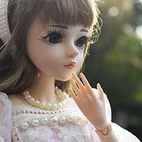 Eileen BJD Dolls 1/3 SD Doll 60cm 24 inch Jointed Dolls Toy Action Figure Bjd + Makeup Full Set