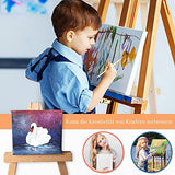 Canvas Set - Canvas for Painting - Canvas Frame Stretcher Frame - Blank Canvas Panels in Different Sizes - Suitable for Artists, Amateurs, Beginners and Children (10-Piece Set)