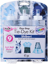 Tulip One-Step Tie-Dye Kit 38450 One-Step Tie Kit Fabric Dye, Shibori