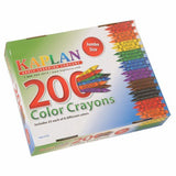 Kaplan Early Learning Company Jumbo Crayons Class Pack (200 Per Box)