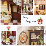TOYROOM Girl DIY Dollhouse Kits Teenagers Miniatures Collection Furniture Handmade Mini Shop Present for Girlfriend Room Decoration 1:24 Scale with Music Box