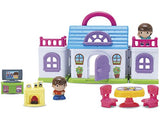 Keenway Carry Along Doll House Play Set