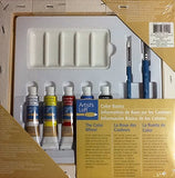 Decor Canvas Starter Set ~ Pre-printed ~ 10 Piece Paint Kit