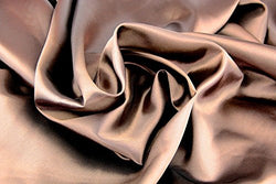 RayLineDo 10 Yard COFFEE Color SILKY SATIN FABRIC DRESSMAKING WEDDING