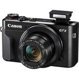 Canon PowerShot G7 X Mark II Digital Camera with Free Promotional - Includes: SanDisk 64GB SD Memory Card, Seller Supplied Replacement Lithium Ion Battery & More