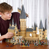 LEGO Harry Potter Hogwarts Castle 71043 Castle Model Building Kit with Harry Potter Figures Gryffindor, Hufflepuff, and More (6,020 Pieces)