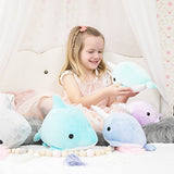 Bellzi Teal Narwhal Stuffed Animal Plush Toy - Adorable Toy Plushies and Gifts! - Narrzi