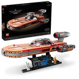 LEGO Star Wars Luke Skywalker’s Landspeeder 75341 Collectible Building Display Set for Adult Fans of Star Wars (1,890 Pieces)