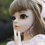 Eileen BJD Dolls 1/3 SD Doll 60cm 24 inch Jointed Dolls Toy Action Figure Bjd + Makeup Full Set