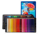 Cyper Top 72 Colored Pencils Oil-Based Set, Professional Drawing Pencils for Artists, Kids and Adults Coloring Books, Soft Wax-Based Cores and Vibrant Colors Perfect for Sketching &Shading