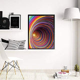 DIY 5D Diamond Painting Kits for Adults Kids Round Full Drill Diamond Arts Craft for Home Wall Decor (11.8 x 15.8 in)