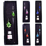 Mallyu Crystal Glass Dip Pen Glass Signature Pen Kit with Bottle Ink Elegant Ink Drawing Pens