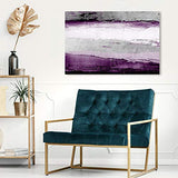 The Oliver Gal Artist Co. Abstract Wall Art Canvas Prints 'Envision and Elevate Violet' Home Décor, 30" x 20", Purple, Gray