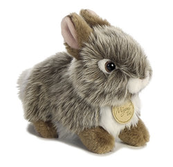 Aurora World Miyoni Baby Bunny Plush, Grey