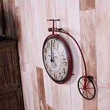 HONGLIAN Retro European Wrought Iron Bicycle Bar Creative Wall Decoration Artist Residence