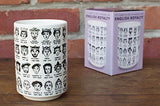 It's Hard to Get a Handle on the Kings and Queens of England - Porcelain Tea Cup Featuring The Entire Royal Lineage