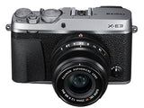 Fujifilm X-E3 Mirrorless Digital Camera, Silver with Fujinon XF23mm F2 Lens