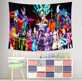 Anime Tapestry Backdrop for Boys Bedroom Party Decor 59x70in