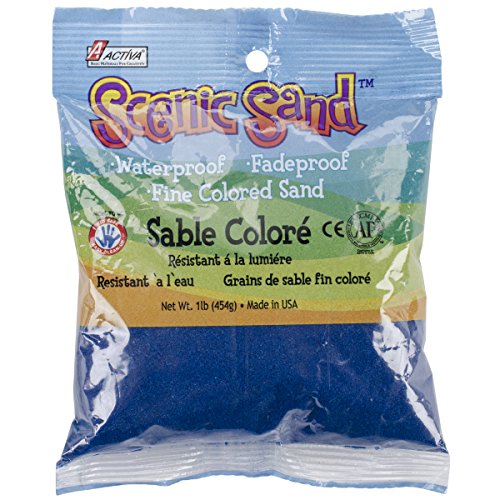 ACTIVA Scenic Sand, 1-Pound, Dark Blue