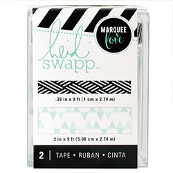 American Crafts 315036 Teal 2 Piece Washi Heidi Swap Lightbox Tape Set