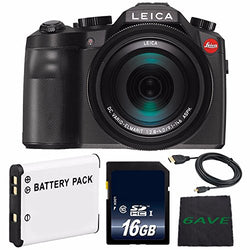 Leica V-LUX (Typ 114) Digital Camera (International Model) + Extra Battery + 16GB Memory Card