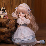 Original Design 1/6 BJD Doll 30Cm Ball Jointed SD Dolls Full Set DIY Toys Surprise Gift Doll with All Clothes Shoes Wig Hair Makeup Accessories