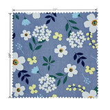Vintage Floral Precut Fabrics for Quilting 10x10 Print Cotton Quilt Fabric Squares for Sewing DIY Patchwork Craft (25Pcs) SZRUIZFZ