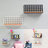 BARMI Nordic Miniature Furniture Model Mini Wooden Wall Shelf for 1/12 1/6 Doll House,Perfect DIY Dollhouse Toy Gift Set White