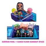 LOL Surprise Dance Machine Car with Exclusive Doll, Surprise Pool, Dance Floor and Magic Black Light, Multicolor - Great Gift for Girls Age 4+
