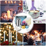 Tobeape DIY Candle Making Kit Supplies, Arts & Craft Tools Including Pouring Pot, 50 Pcs Cotton Wicks, Candle Wicks Holder, Beeswax, Spoon & Candles tins