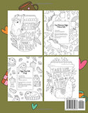 Coffee Animals Coloring Book: A Fun Coloring Gift Book for Coffee Lovers & Adults Relaxation with Stress Relieving Animal Designs, Funny Coffee Quotes and Easy Coffee Recipes