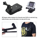 Kupton Accessories for GoPro Hero HD (2018) / 6/5 Action Camcorder Camera Accessories Mounts