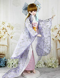 PRE-LIFE BJD Clothes Set Dress Suit Purple Colored Yarn Ancient Style Kimono for MSD BJD DOD Doll, Ideal Gift for Child's Bjd Doll1/3