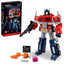 LEGO Transformers Optimus Prime 10302 Creative Building Kit for Adults; Collectible Build-and-Display Model(1,508 Pieces)