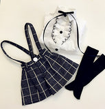 Kuafu 1/6 BJD SD Doll Clothes Dress for Girls Lady Suit School Uniform Set (only clothes)