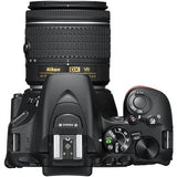 Nikon D5600 24.2 MP DSLR Camera (Black) w/AF-P DX NIKKOR 18-55mm f/3.5-5.6G VR Lens & Tamron 70-300mm f/4-5.6 Di LD Lens Bundle Includes 64GB Memory + Filters + Deluxe Bag + Accessories
