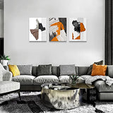 Abstract Canvas Wall Art For Living Room Bedroom Wall Decoration Office Wall Painting Bathroom Wall Decor Creative Abstract Pictures Room Home Decor Inspirational Wall Art 16x12 Inch/ 3 Piece Set