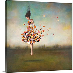 Boundlessness in Bloom Canvas Wall Art Print, 24"x24"x1.25"