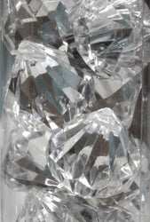 Darice DT6631 David Tutera Faceted Acrylic Diamonds, 22 and 30mm, Clear, 30 Per Pack