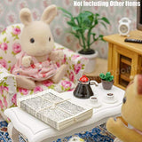 Odoria 1:12 Miniature Newspaper and Coffee Pot Cups Mugs Dollhouse Furniture Decoration Accessories