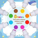 Dot Markers | Bingo Daubers| 8 Colors Washable Markers for Toddlers Arts and Crafts Supplies，Toddler Activities