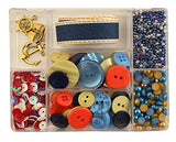 Buttons Galore LL105 Adventure at Sea Embellishment Kit