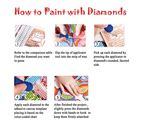 DIY 5D Diamond Painting Anime by Number Kits for Adults,Anime Diamond  Painting Kits Round Full Drill - Antika ve Koleksiyon - kitantik |  #12702209010589