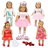 American Girl Doll Unicorn 18 Inch Doll Clothes and Accessories,american girl doll accessories Outfit Set american girl doll clothes Our Generation Doll Clothes My Life Doll Clothes Baby Journey Girls