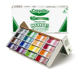 Crayola Broad Line Markers Bulk, 256 Count Classpack