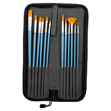 Face Paint 12-Piece Brush Set with Carry Case