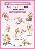 [Allpose Book] C_Lover poses (for comic,cartoon,manga,anime,illustration human body pose drawing