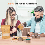 DIY Candle Making Kit for Adults,Beginners & Kids The DIY Arts & Crafts Kit for Adults with Natural Soy Wax for Colorful, Scented Candle Making